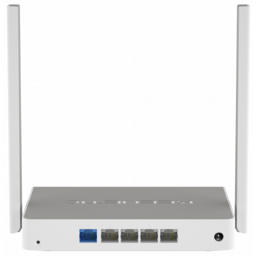 Беспроводной маршрутизатор Keenetic Omni (KN-1410), Интернет-центр с Mesh Wi-Fi N300, усилителями приема, 5-портовым Smart-коммутатором и портом USB