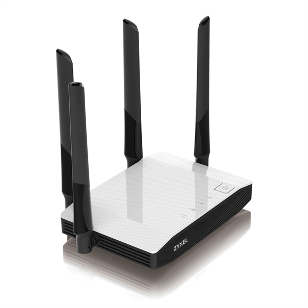 Wi-Fi маршрутизатор Zyxel NBG6604, AC1200, 802.11a/b/g/n/ac (300+867 Мбит/с), 1xWAN, 4xLAN (нет поддержки L2TP и PPTP)