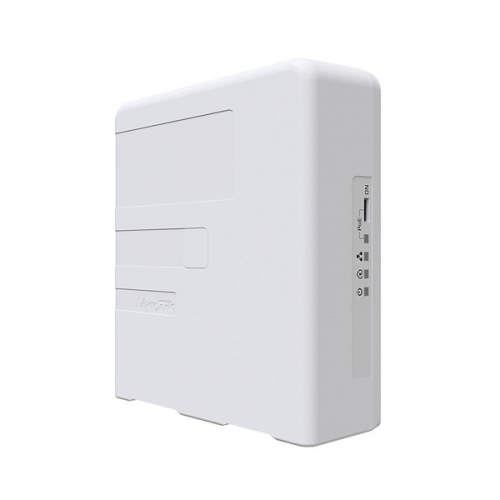 Powerline-адаптер MikroTik PWR-LINE PRO (supports Data over Powerlines), one Gigabit Ethernet port with PoE-out, removable power cord