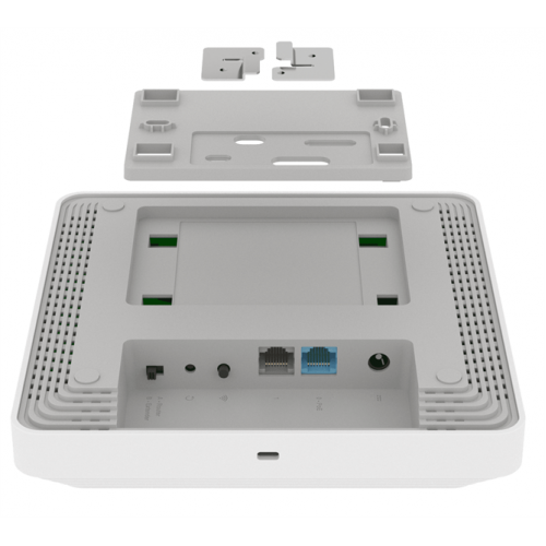 Keenetic Voyager Pro (KN-3510), Потолочная точка доступа/интернет-центр с Mesh WiFi 6 AX1800, анализатором спектра Wi-Fi, 2-портовым Smart-коммутатором, режимы роутер/ретранслятор, питание PoE