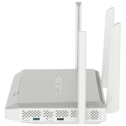 Keenetic Giant (KN-2610), Гигабитный интернет-центр с двухдиапазонным Mesh Wi-Fi AC1300, двухъядерным процессором, 9-портовым коммутатором Smart Pro, портами SFP, USB 3.0 и 2.0