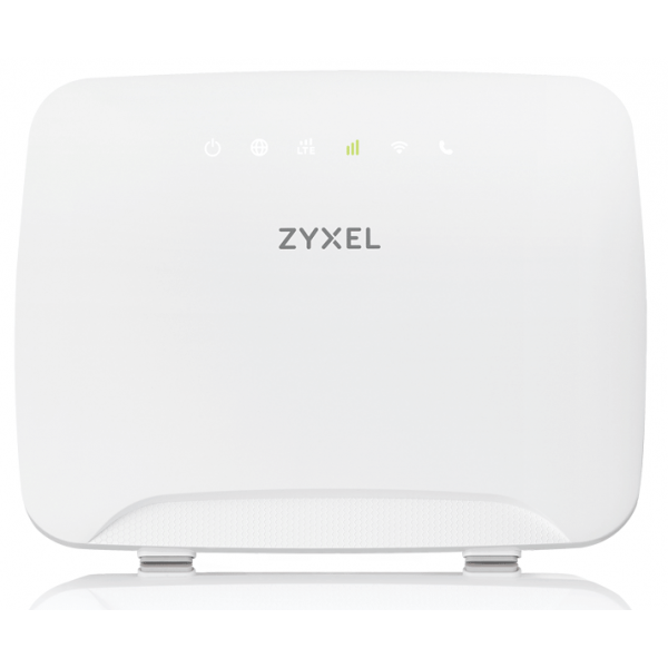 LTE Cat.6 Wi-Fi маршрутизатор Zyxel LTE3316-M604 v2 (вставляется сим-карта), 1xLAN/WAN GE, 3x LAN GE, 802.11ac (2,4 и 5 ГГц) до 300+867 Мбит/с, 1xFXS, 2 разъема SMA-F (для внешних LTE антенн)