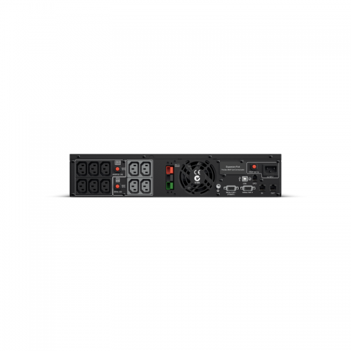UPS CyberPower PR1000ELCDRTXL2U, Rackmount, Line-Interactive, 1000VA/750W, 10 IEC-320 C13 outlets, USB&Serial, Dry Contact, EPO, SNMPslot, RJ11/45, Extended Battery, LCD display, Black, 0.433 x 0.088 x 0.48m, 30.8kg.