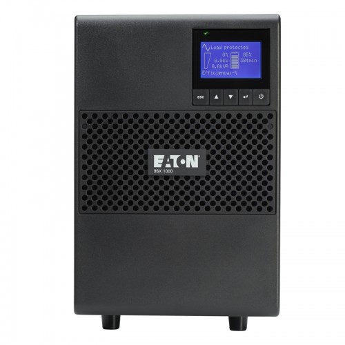 UPS Eaton 9SX 1000I, double conversion, tower housing, LCD, 1000VA, 900W, IEC 320 C13 sockets 6pcs, Mini-Slot, USB, RS232, RPO, ROO, WxDxH 160x357x252mm., Weight 14.8kg., 2 year warranty.
