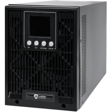 UPS Сайбер Электро ЭКСПЕРТ-1000 Онлайн, Напольное исполнение 1000ВА/800Вт. USB/RS-232/SNMPslo (2 EURO + 1 IEC С13) (12В /7Ач. х 2)