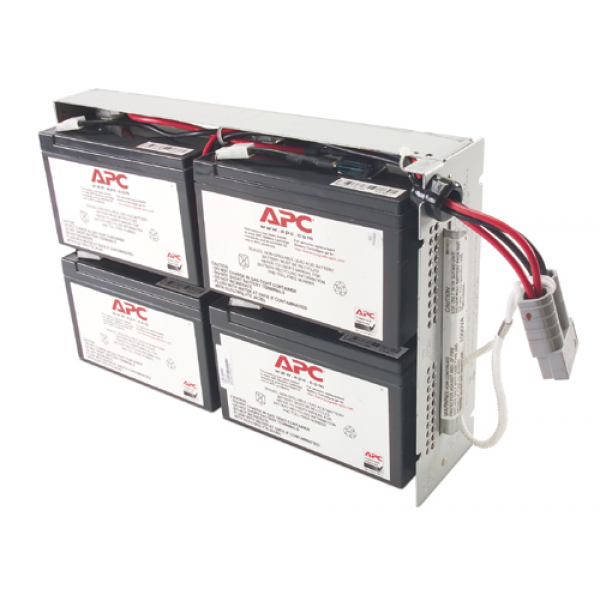 Комплект сменных батарей для источника бесперебойного питания  apc Battery replacement kit for  SUA1000RMI2U, SU1000RM2U, SU1000RMI2U (сборка из 4 батарей в металлическом поддоне)