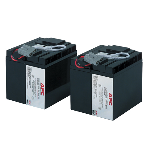 Комплект сменных батарей для источника бесперебойного питания  apc Battery replacement kit for SU1400RMXLINET, SU2200INET, SU2200I, SU2200RMI, SU2200RMXLI, SU2200XLI, SU3000I, SU3000INET, SU3000RMI, SU24XLBP, SU48XLBP (состоит из 2 батарей)