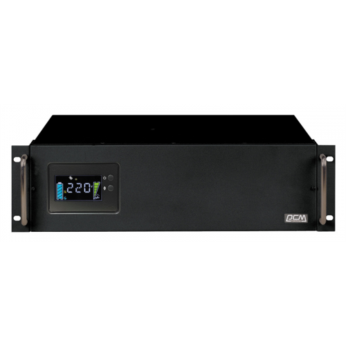 Источник бесперебойного питания Powercom King Pro RM KIN-1200AP, LCD, 1200VA/960W, SNMP Slot, black (1152596)