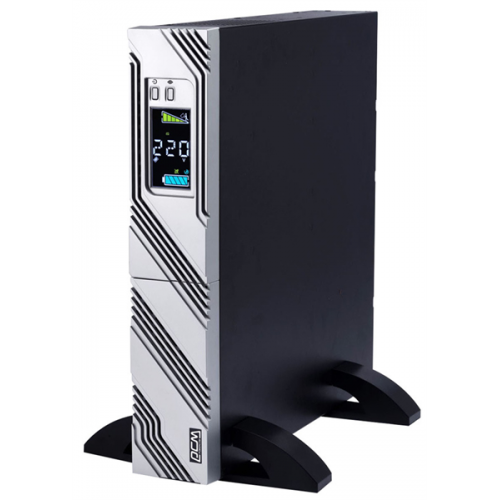 Источник бесперебойного питания Powercom Smart-UPS SMART RT, Line-Interactive, 1500VA/1350W, Rack/Tower, IEC 8*C13, Serial+USB, SNMP Slot, подкл. доп. Батарей (1157679)