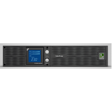 Источник бесперебойного питания CyberPower PR1000ELCDRT2UA Line-Interactive 1000VA/900W USB/RS-232/Dry/EPO/SNMPslot/RJ11/45 (8 IEC С13)