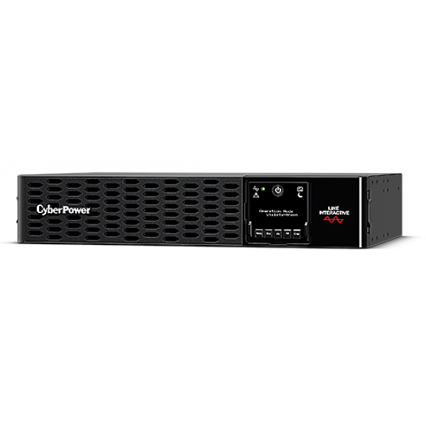 Источник бесперебойного питания CyberPower PR1000ERTXL2U NEW Line-Interactive1000VA/1000W USB/RS-232/EPO/Dry/SNMPslot (10 х IEC С13)   (12V / 7AH х 4)