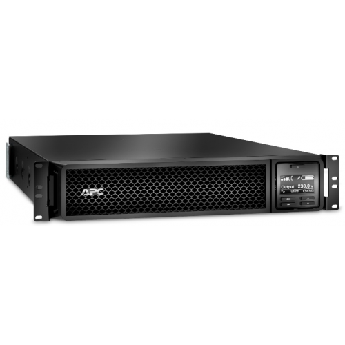Источник бесперебойного питания для персональных компьютеров и серверов APC Smart-UPS SRT, 1500VA/1500W, On-Line, Extended-run, Black, Rack 2U (Tower convertible), Black, Pre-Inst. Web/SNMP