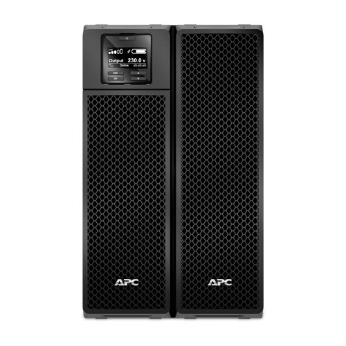Источник бесперебойного питания для персональных компьютеров и серверов APC Smart-UPS SRT, 10000VA/10000W, On-Line, Extended-run, Black, Tower (Rack 6U convertible), Pre-Inst. Web/SNMP, with PC Business