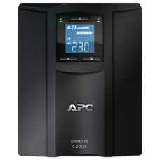 Источник бесперебойного питания APC Smart-UPS C 2000VA/1300W, 230V, Line-Interactive, LCD (незначительное повреждение коробки)