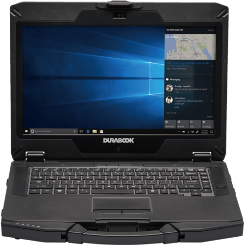 Защищенный ноутбук Durabook S14I Gen2 Std (без смарткад ридера и док-порта)