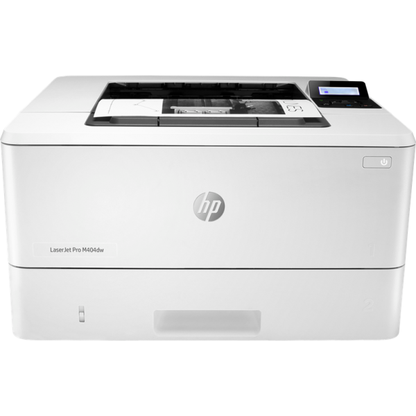 Принтер HP LaserJet Pro M404dw (A4,1200dpi, 38 ppm, 256 Mb, 2tray 100+250,Duplex, USB2.0/GigEth/WiFi, PS3, ePrint, AirPrint, 1y warr, cartridge 3000 in box, repl. C5F95A)