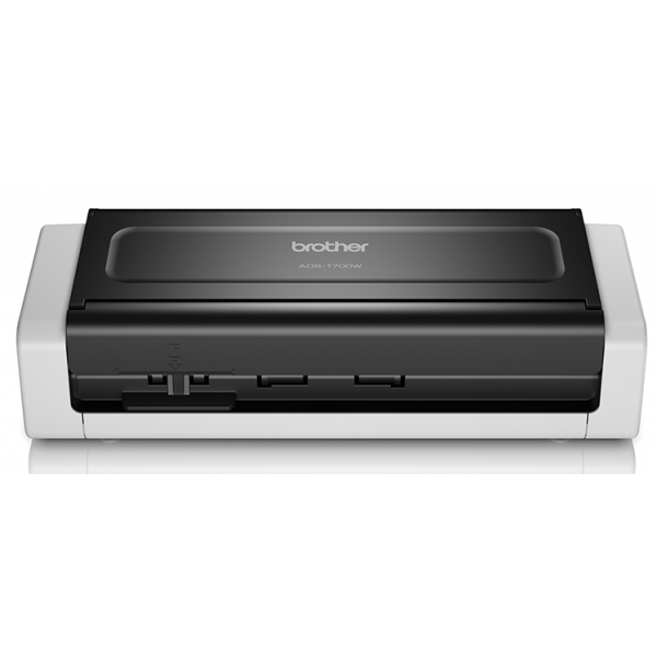 Документ-сканер Brother ADS-1700W, A4, 25 стр/мин, цветной, 1200 dpi, Duplex, ADF20, сенс.экран, USB 3.0, WiFi
