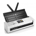 Документ-сканер Brother ADS-1700W, A4, 25 стр/мин, цветной, 1200 dpi, Duplex, ADF20, сенс.экран, USB 3.0, WiFi